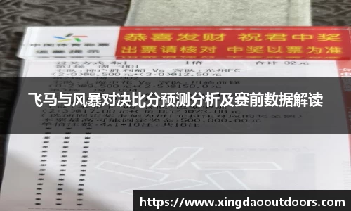 飞马与风暴对决比分预测分析及赛前数据解读